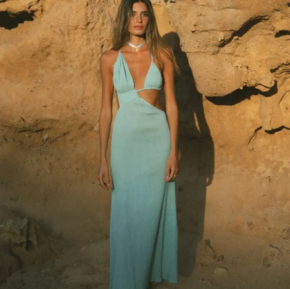 Studio Tia Crinkled Cotton Dress - Picture 3 of 5